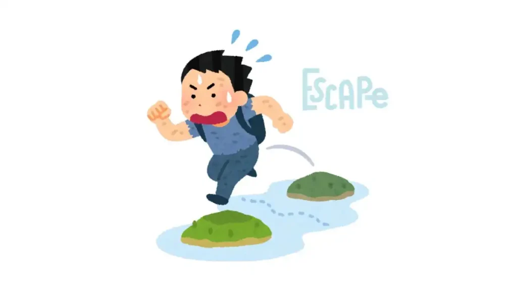 escaping from a kidnap